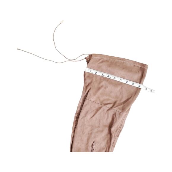 Ashley Stewart Suede Over The Knee Brown Women's Boots Size: 9 - Picture 6 of 9